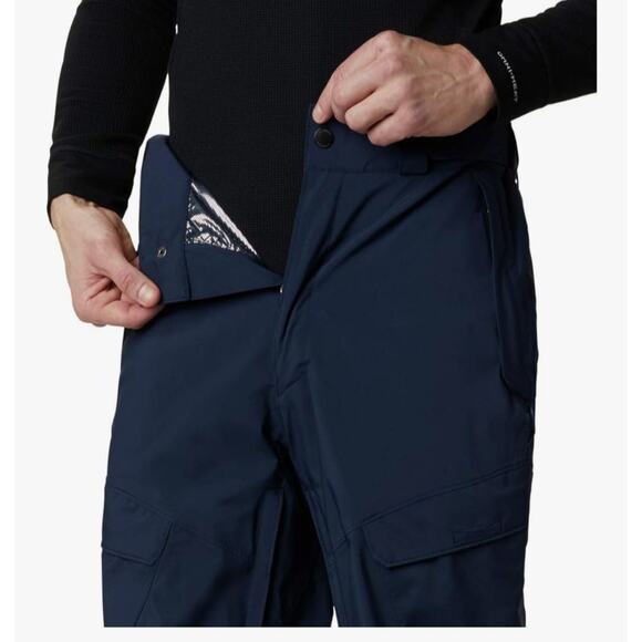 Columbia Men's 4X x 34 Powder Stash Ski Snowboard Snow Omni-Tech Pants Blue NWT - Picture 1 of 9